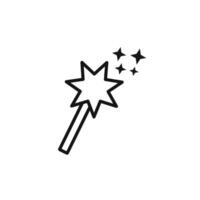 magic wand icon set collection for web vector