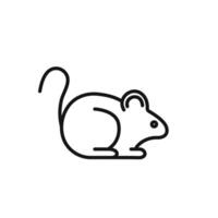 Mouse animal icon set collection for web vector