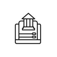 Official information online icon set collection for web vector