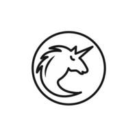 Pegasus icon set collection for web vector