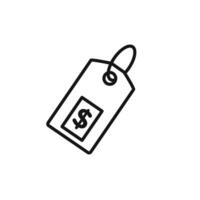 Price tag icon set collection for web vector
