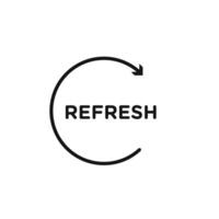Refresh icon set collection for web vector