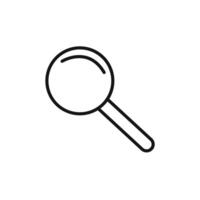 search icon set collection for web vector