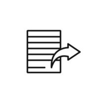 Share page icon set collection for web vector