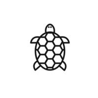 turtle icon set collection for web vector