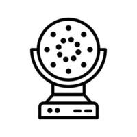 Laser Lamp Icon Set Light Technology Illustrations for Science and Industry vector