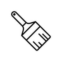 Paint Brush Icon Set Artistic Tool Illustrations for Art and Creativity vector