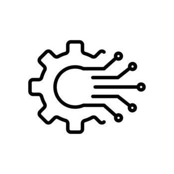 Technology Icon Set Digital and Innovation Illustrations for Modern Projects vector