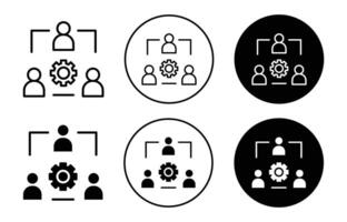 Third party icon logo collection set vector