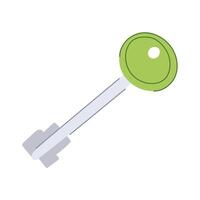 computer key cartoon illustration vector
