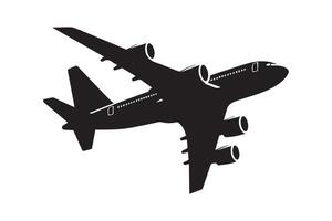 Airplane silhouette Illustration Artwork vector