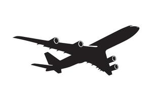 Airplane silhouette Illustration Artwork vector