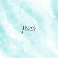 Abstract watercolor paint background art vector