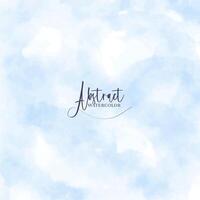 Abstract watercolor paint background art vector