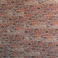 Red brickwall grunge texture, old red brick wall pattern background, 3d render photo