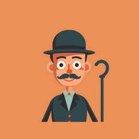 people with a delighted expression vector