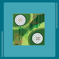 This is social media post design. It can be used also in social ad. vector