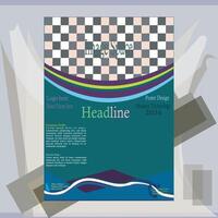 This poster is prepared for all kinds of graphics and web. vector
