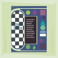 This is cover design. It can be used in graphics and web. vector