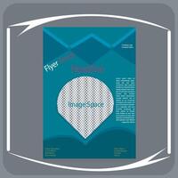 This is business flyer design. It can be used in graphics and web. vector