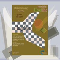 This poster is prepared for all kinds of graphics and web. vector