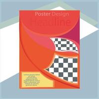 This poster is prepared for all kinds of graphics and web. vector