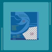This is social media post design. It can be used also in social ad. vector