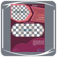 This poster is prepared for all kinds of graphics and web. vector