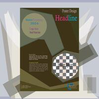 This poster is prepared for all kinds of graphics and web. vector