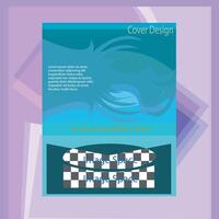 This is cover design. It can be used in graphics and web. vector