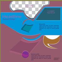 This is Banner design. It can be used in graphics and web. vector