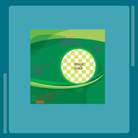 This is social media post design. It can be used also in social ad. vector