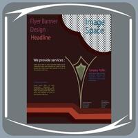 This is business flyer design. It can be used in graphics and web. vector