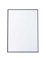 Frame mock up isolated on white background, 3d render photo