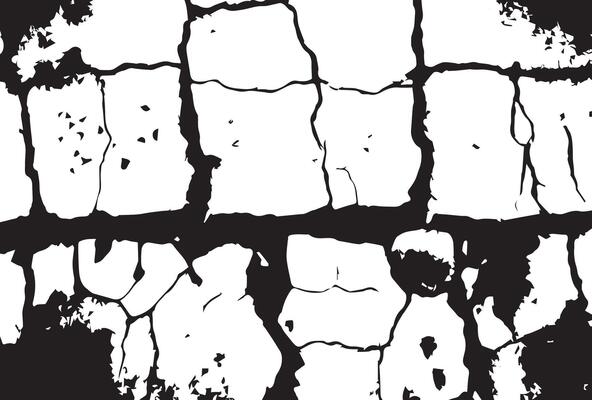 Black and white cement cracked grunge background texture
