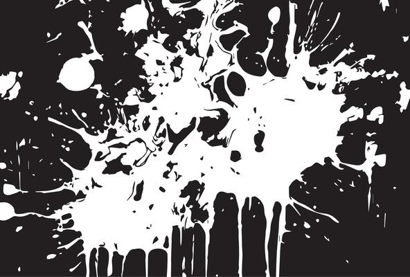 Watercolor spots, ink blots