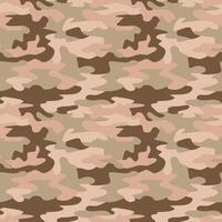 seamless pattern of military camouflage. pattern for design and print. Army forest hide. Khaki green vector