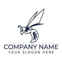 bee icon on the white background vector
