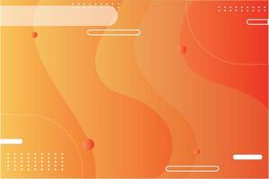 geometric red yellow abstract vector