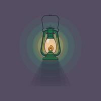 Vintage lantern set isolated on white background. Different oil lamp collection. Modern and retro lanterns flat illustration. Various handle gas lamps and camping lanterns silhouettes. vector