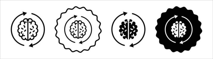 Inspiring Change icon set collection. Inspiring Change Outline flat Icon. vector