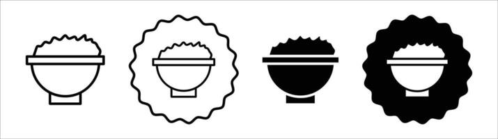 Spike icon set collection. Spike Outline flat Icon. vector