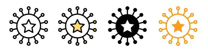 Additional skills or expertise in work profession of worker or employee icon. special ability or capability to do extra outstanding performance symbol vector