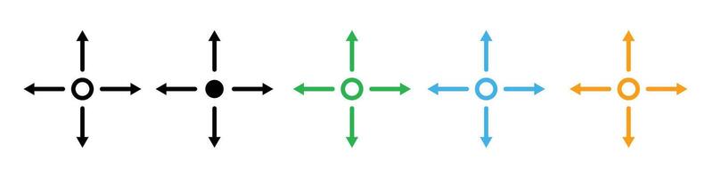 Agility and Flexibility Icon for Dynamic Movement and Flow vector
