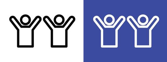 Celebration icon set. art for joyful events and parties. Features party hats, confetti, and streamers. Ideal for invitations, posters, and social media posts. vector
