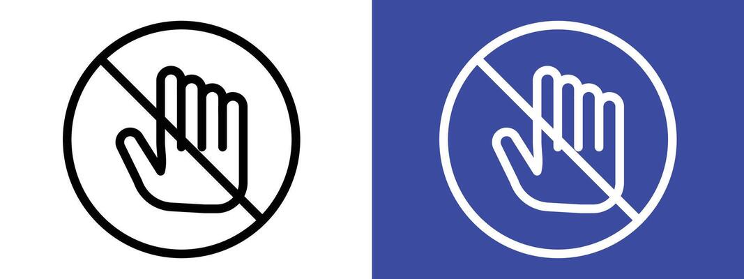 Do not enter sign set. symbols for do not enter signs in various styles. Perfect for road signs, safety notices, and restriction indicators.