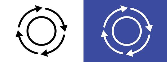 Development Cycle Icon Depicting Evolution, Life Stages, and Biological Processes vector