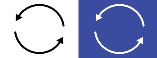 Refresh Button Icon Ideal for Website and Application Design vector
