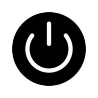 Power Button Icon Symbol Design Illustration vector