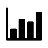 Bar Chart Icon Symbol Design Illustration vector